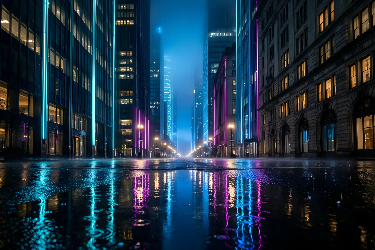 city — synthetic showcase
