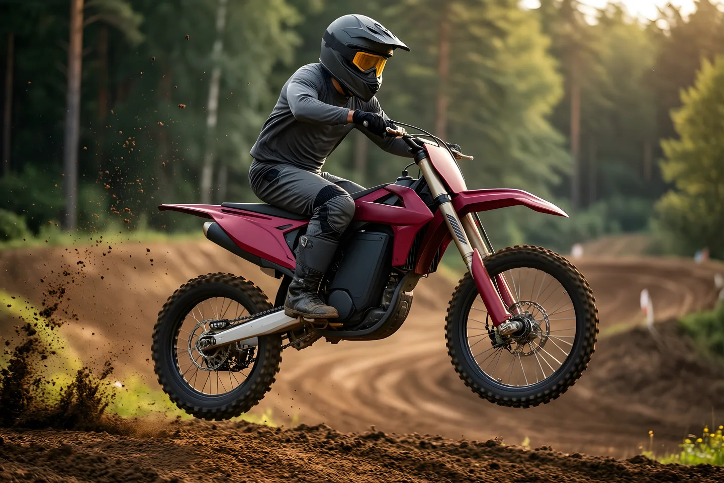 dirt bike — synthetic showcase