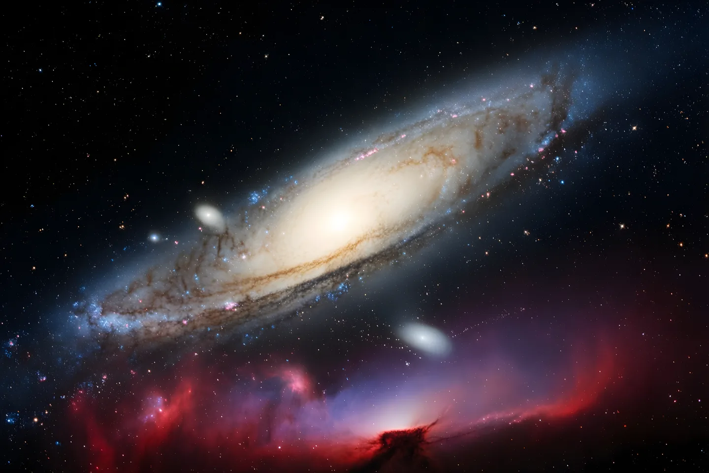 galaxy — synthetic showcase