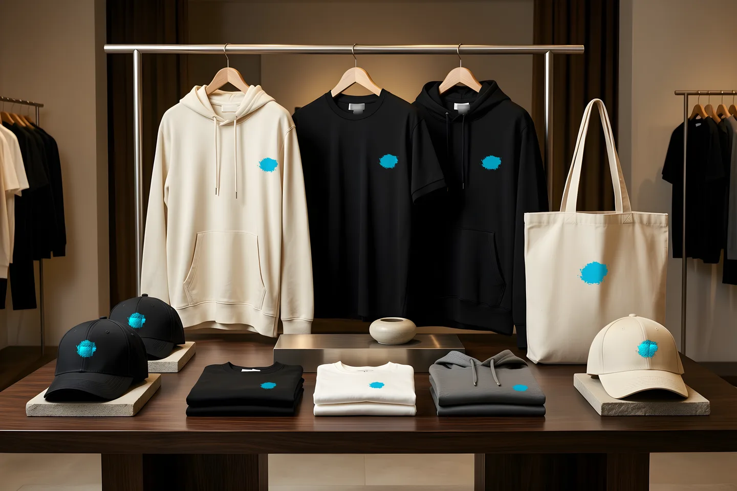 merch — synthetic showcase