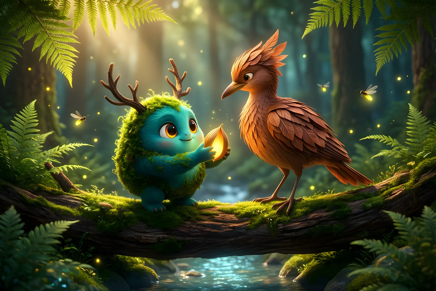 original animation — synthetic showcase