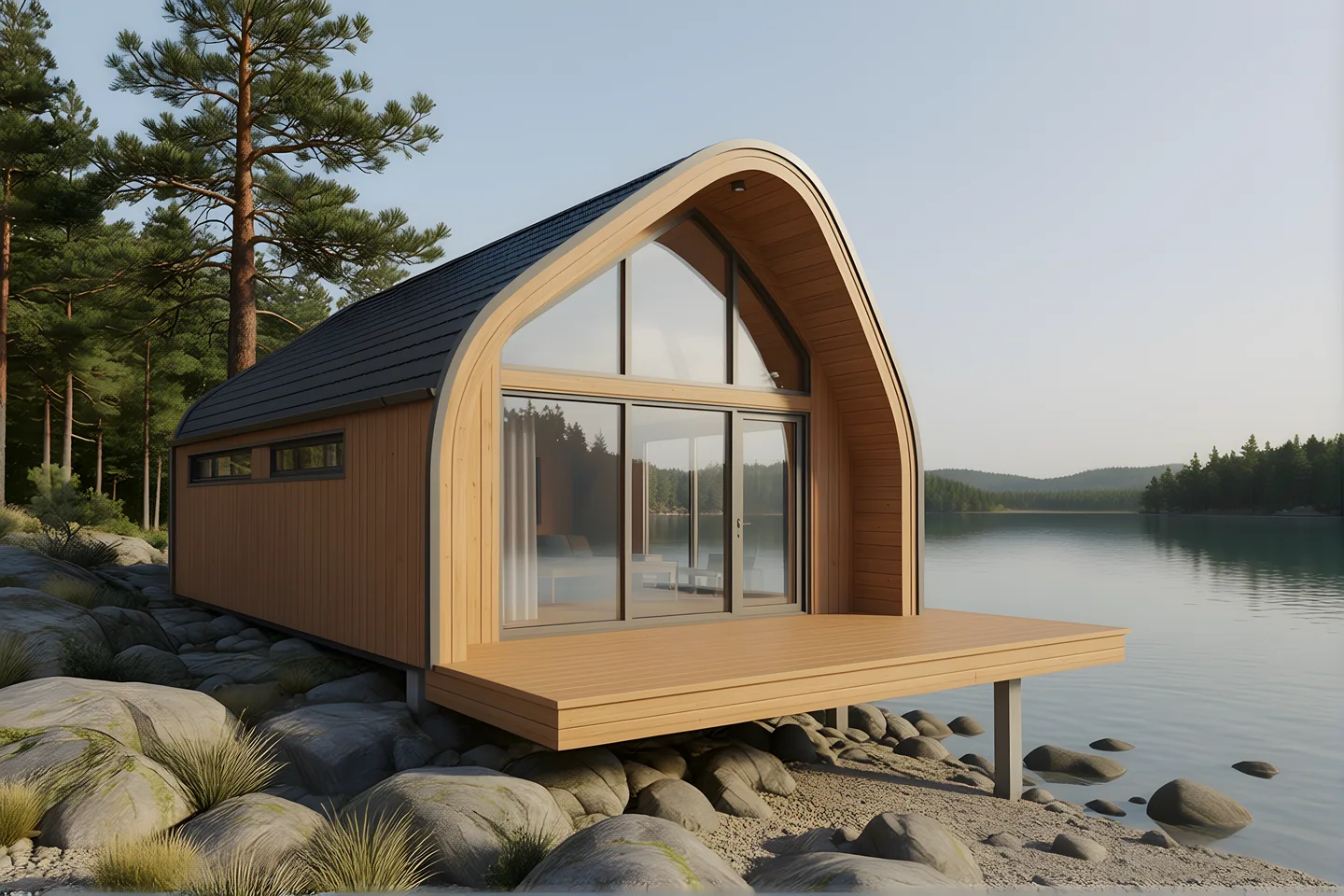 3d render — synthetic mockup-to-reality sequence
