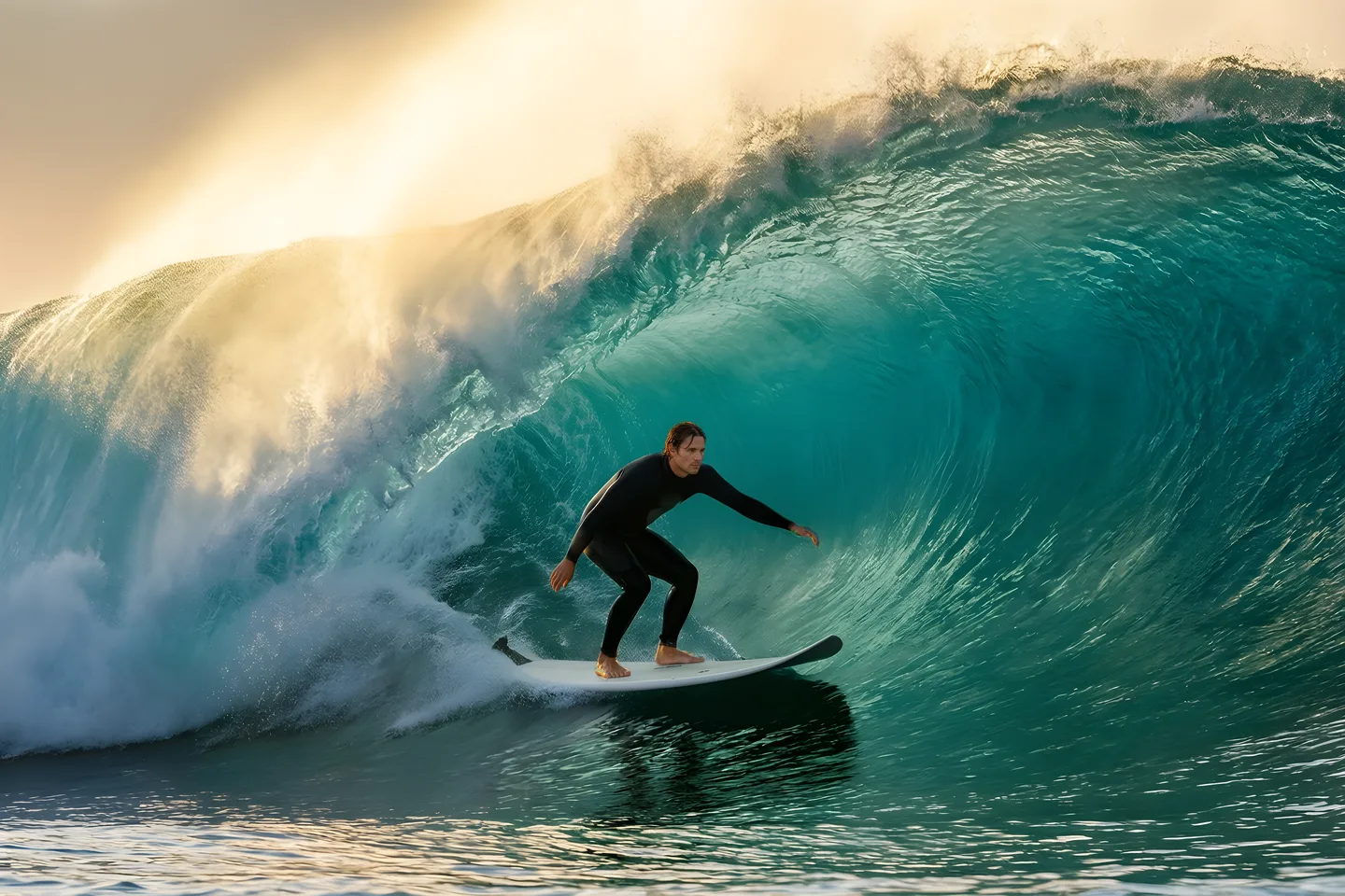 surfer — synthetic showcase