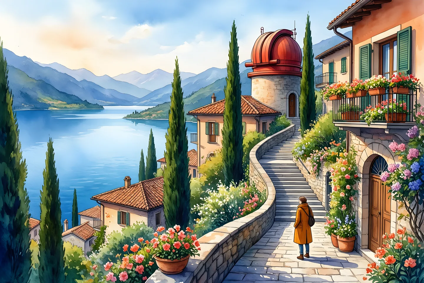 watercolor — synthetic showcase